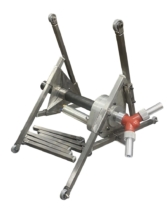 Устройство для внутренней очиcтки труб  GN-SpinBlast с пневматическим мотором